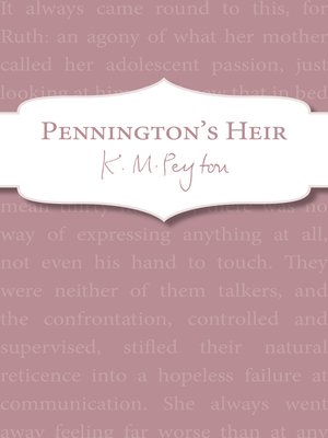 cover image of Pennington's Heir